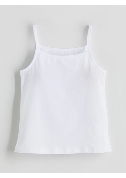 Lcw Kids Beyaz Kare Yaka Kız Çocuk Atlet 3'lü fiyatları