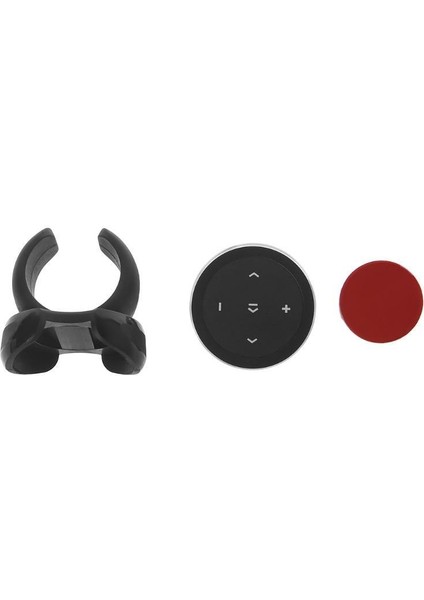 Kablosuz Bluetooth Medya Araç Direksiyon Uzaktan Kumanda Taşınabilir Müzik Çalar Siyah fiyatları
