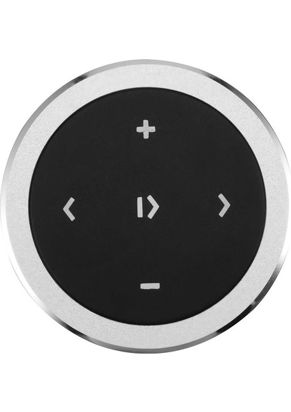 Kablosuz Bluetooth Medya Araç Direksiyon Uzaktan Kumanda Taşınabilir Müzik Çalar Siyah fırsatları