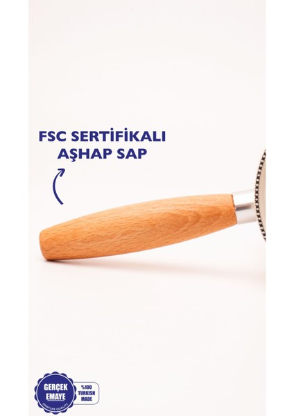 Mood Emaye Ahşap Saplı Cezve (500ML-6 Kişilik) fiyatları