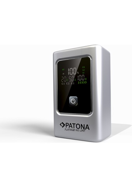 4238 Platinum Powerbank, 10000mAh Taşınabilir Şarj Cihazı, 35W PD Hızlı Şarj, 2 USB-C ve 1 USB-A Portlu, LCD Ekranlı fırsatları