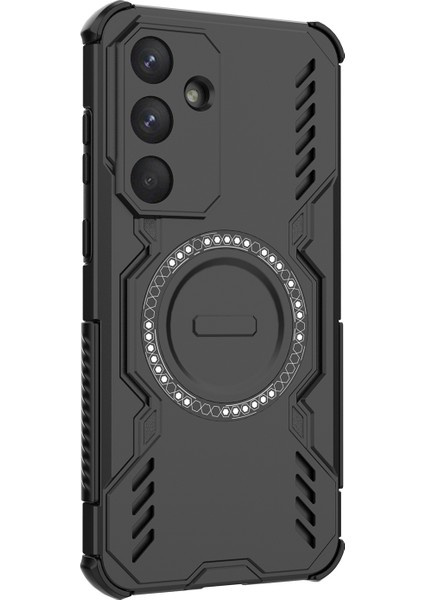 Samsung Galaxy S25 Fe Manyetik Kılıf Pc + Tpu Telefon Kılıfı (Yurt Dışından)