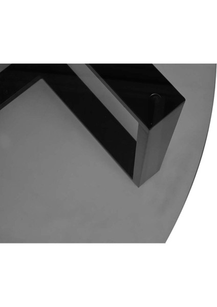 Kevan Siyah Metal Cam Orta Sehpa indirimleri