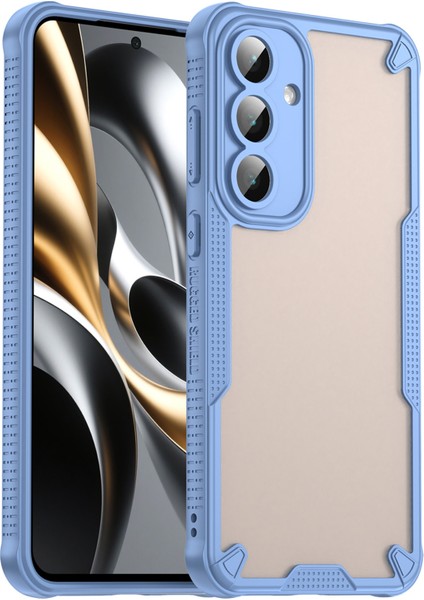 Samsung Galaxy S25 Fe Pc + Tpu Yarı Şeffaf Koruyucu Telefon Kılıfı (Yurt Dışından)