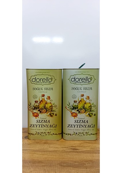 Soğuk Sıkım Naturel Sızma Zeytinyağı 5 L – %100 Yerli Üretim fiyatları