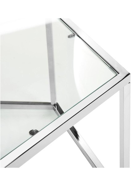 Cays Paslanmaz Metal Cam Orta Sehpa fırsatları