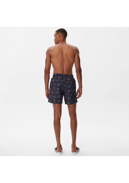 Erkek Siyah Baskılı Mayo Şort T35225T.0TB fiyatları