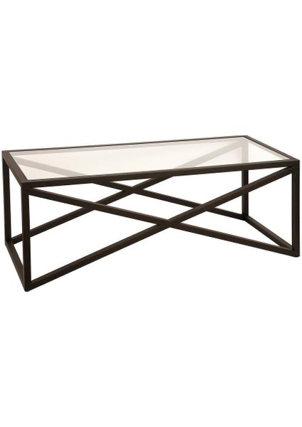 Do Siyah Metal Cam Orta Sehpa fırsatları