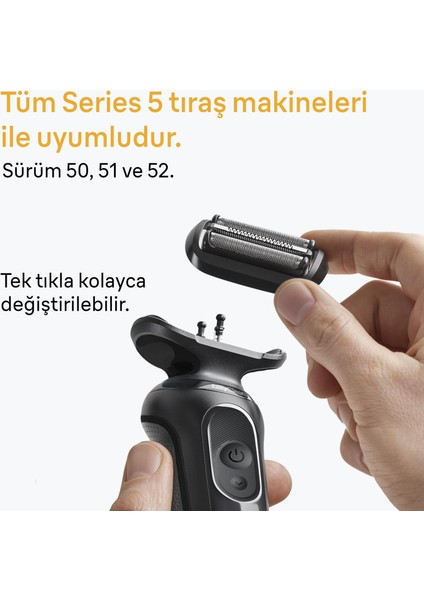 Series 5 54B Tıraş Makinesi Yedek Başlığı modelleri