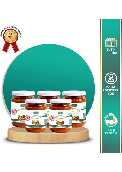 Avantajlı Joker 5 Li Sebze Harcı Seti (5X165 G)