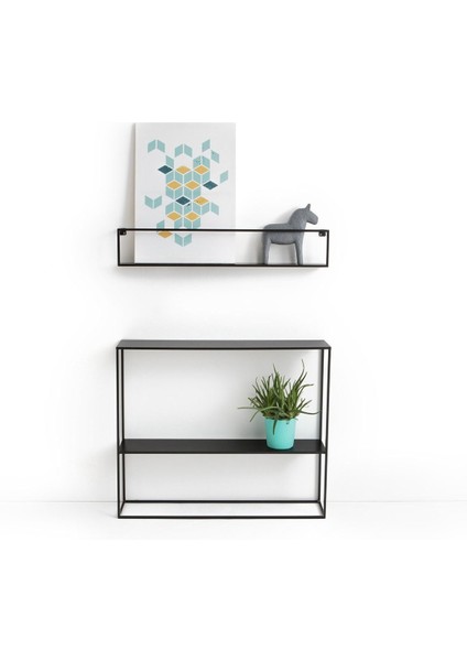 Sat Siyah Metal Dresuar Konsol fırsatları