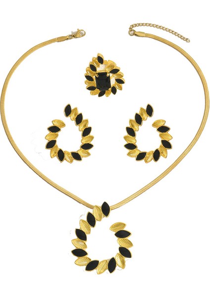 ADORE5390 Altın Pastoral Stil Takı Seti (Yurt Dışından)