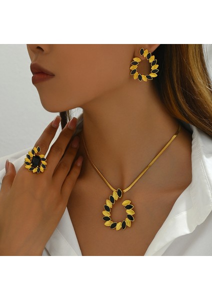 ADORE5390 Altın Pastoral Stil Takı Seti (Yurt Dışından) fiyatları