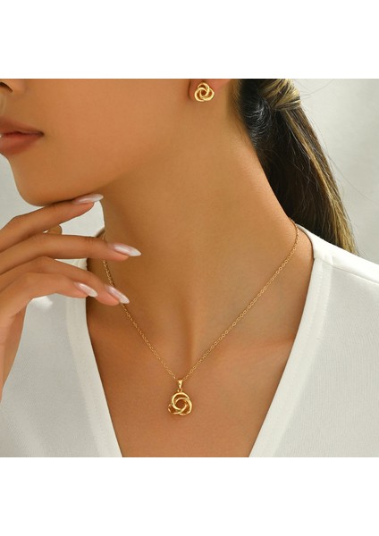 ADORE0043 Altın Kaplama Takı Seti (Yurt Dışından) fiyatları