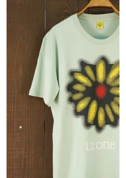 U2 One Regular Fit Mint Kısa Kollu Tshirt modelleri