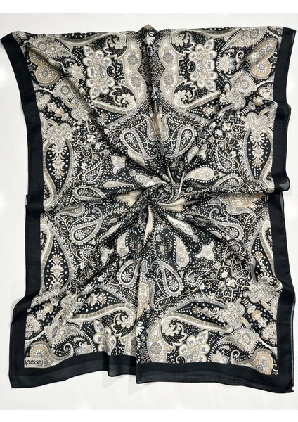 Ipekseli Pamuklu Şal Desen 7 - 8