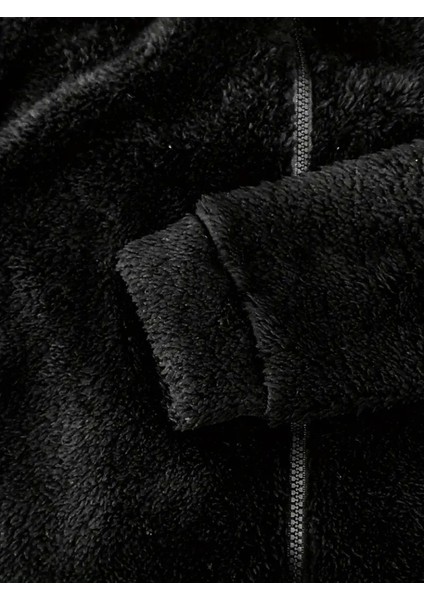 Yumuşak Peluş Kapişonlu Kadın Şort Tulum fırsatları