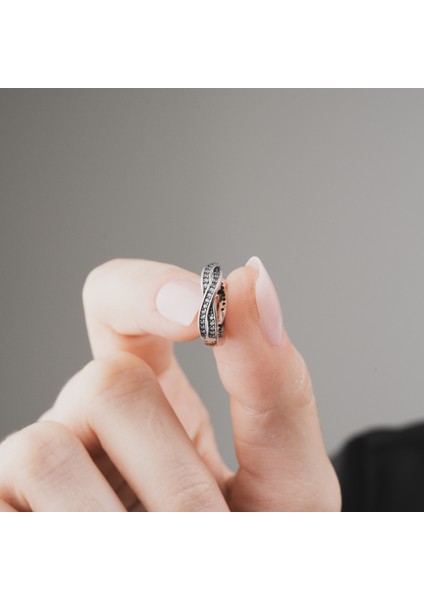 Elara Hoops Gümüş Küpe modelleri