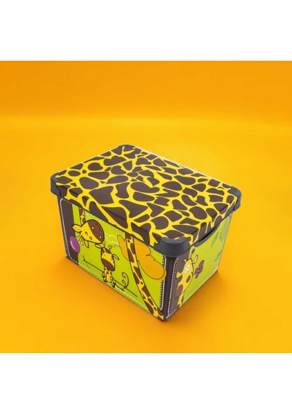Style Box Giraffe - 20 Litre Dekoratif Saklama Kutusu