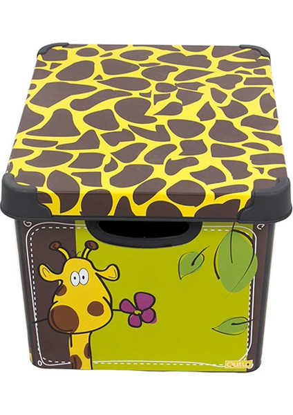 Style Box Giraffe - 20 Litre Dekoratif Saklama Kutusu fırsatları