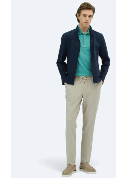 Lacivert Regular Fit Gizli Kapüşon Casual Dokuma Çift Taraflı Mont modelleri