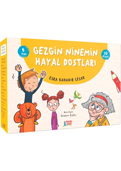 Gezgin Ninemin Hayal Dostları ( 10 Kitap )