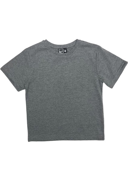 Antrasit Çocuk T-shirt Kız Erkek Unisex | %100 Pamuk | fiyatları