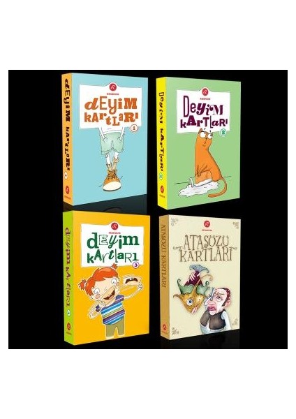 Redhouse Deyim Kartları 1&2&3 ve Türkçe Atasözleri Kartları