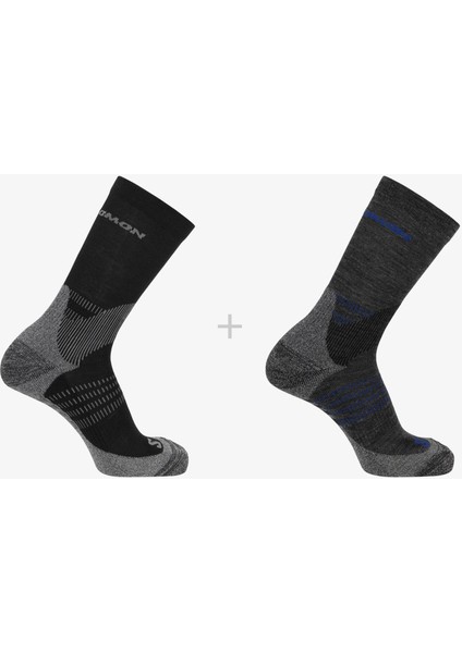 x Ultra Access Crew 2 Pack Unisex Çorap