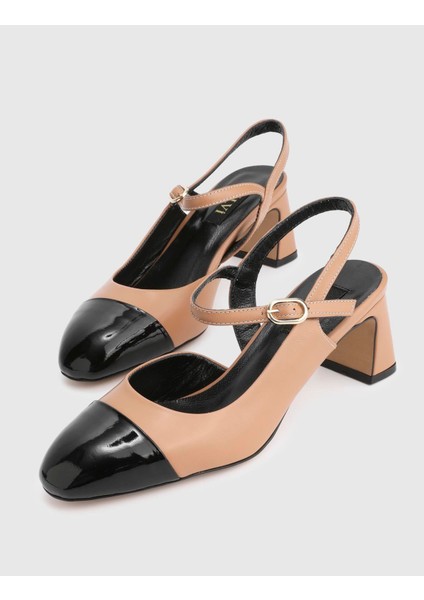 Fresno Rugan Deri Kadın Siyah Topuklu Sandalet fiyatları