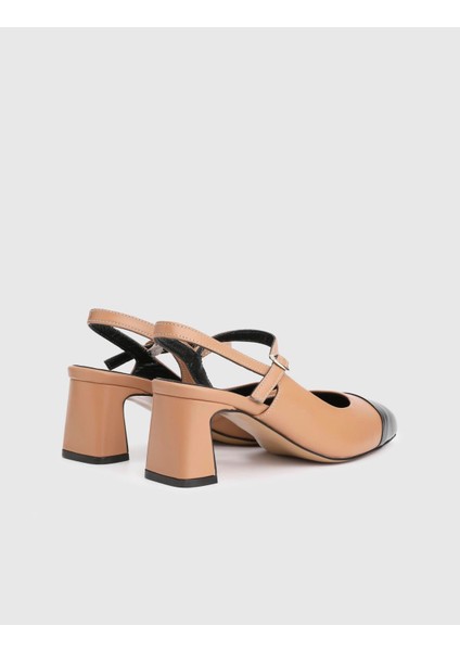 Fresno Rugan Deri Kadın Siyah Topuklu Sandalet fırsatları