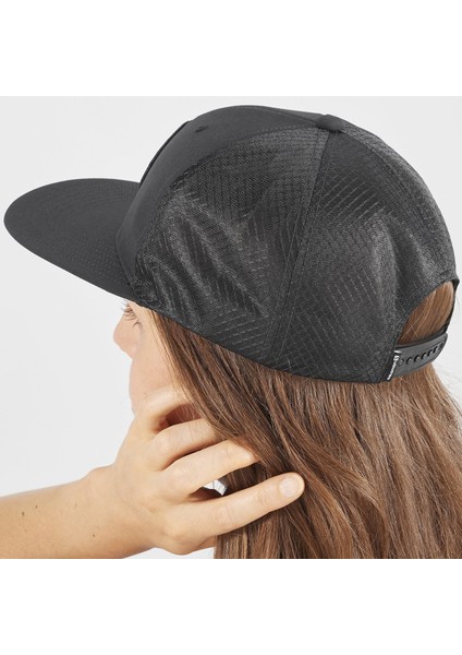 Trucker Flat Cap Unisex Siyah Şapka fiyatları