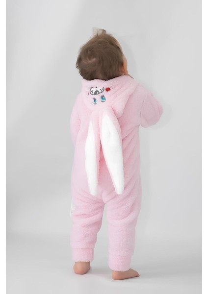 Vavbaby Welsoft Peluş Unisex Fermuarlı Kışlık Bebek Uyku Tulumu Bebek Tulumu Çocuk Tulumu Çocuk Kostümü indirimleri