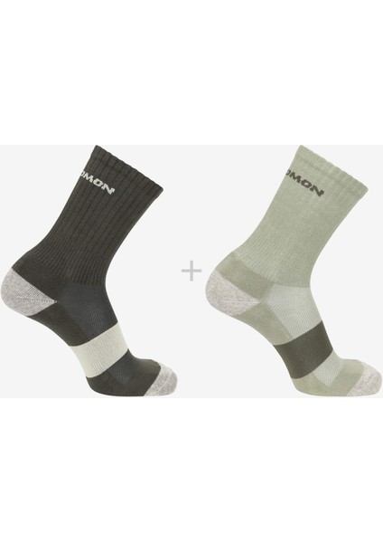 Evasion Crew 2-Pack Unisex Çorap LC2257400