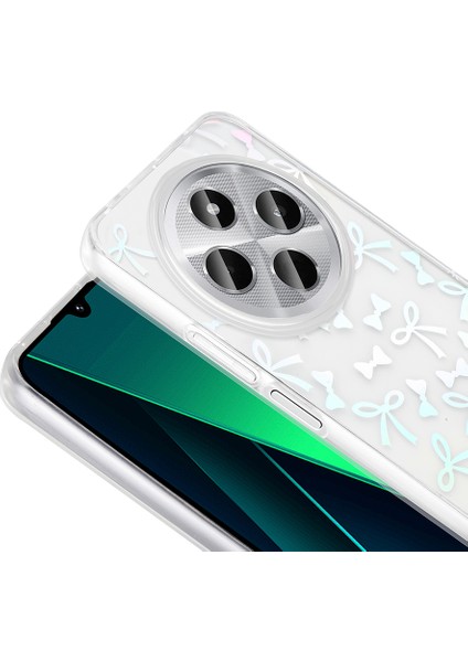 Xiaomi Redmi 14C 4g Uyumlu Kılıf Şeffaf Folk Sert Kapak Figürlü Fiyonk fiyatları