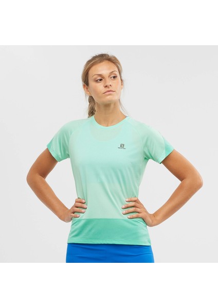 Cross Run Ss Tee W