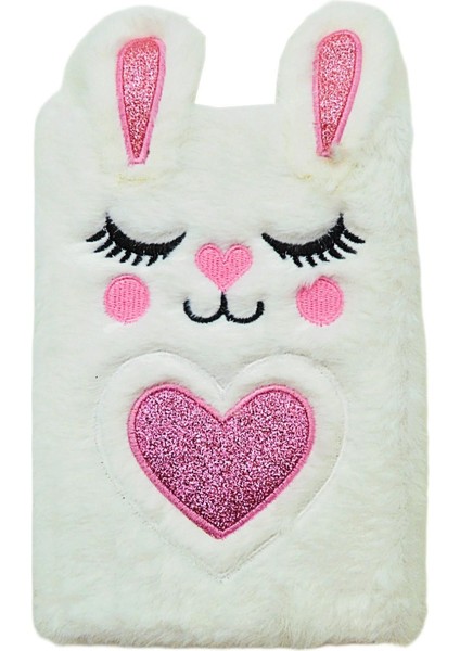 Kalpli Tavşanlar Hatıra ve Not Defteri A5 Çizgili 80 Yaprak (PD101)