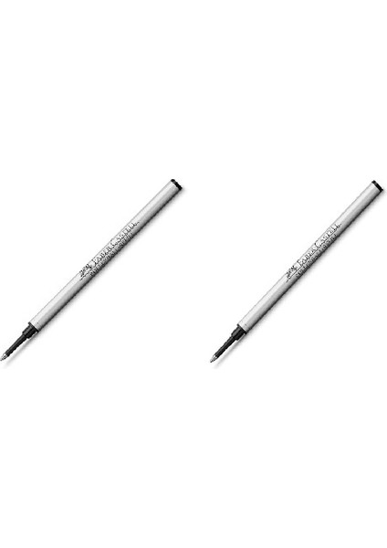 -Castell Seramik Siyah Roller Kalem Refil 2li