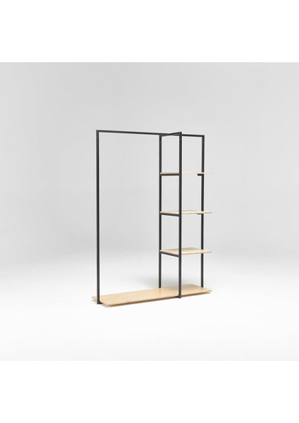 Ararat Siyah Metal Ahşap Askılık modelleri