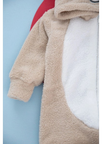 Vavbaby Welsoft Peluş Unisex Fermuarlı Kışlık Bebek Uyku Tulumu Bebek Tulumu Çocuk Tulumu Çocuk Kostümü modelleri