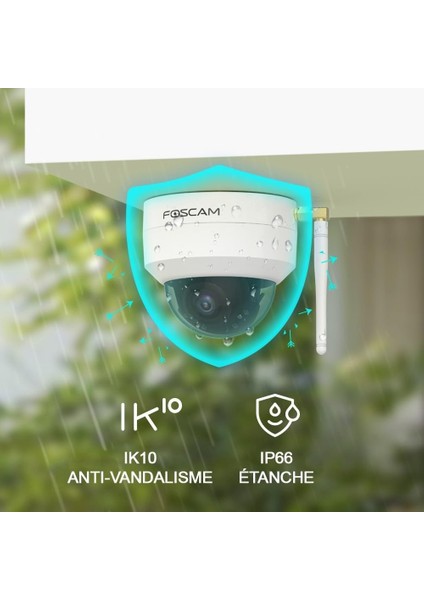Foscam D4Z Qhd 4mp Çift Bant Wi-Fi Ptz Ip Kamera – 4x Zoom, Aı Algılama, 2.4/5ghz Ev Güvenlik fırsatları