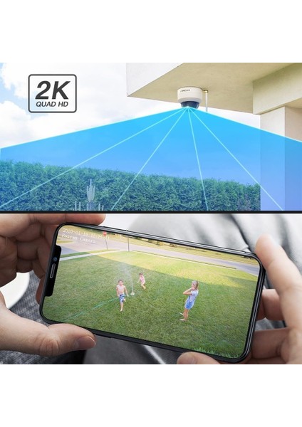 Foscam D4Z Qhd 4mp Çift Bant Wi-Fi Ptz Ip Kamera – 4x Zoom, Aı Algılama, 2.4/5ghz Ev Güvenlik indirimleri