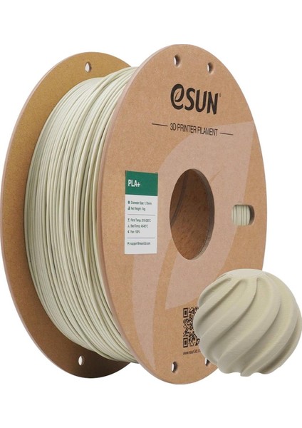 Pla Plus Açık Haki Filament 1.75MM 1000GR