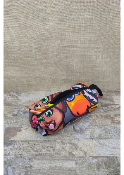 Köpek Desenli Kalemlik