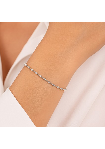 Pırlanta Su Yolu Bileklik