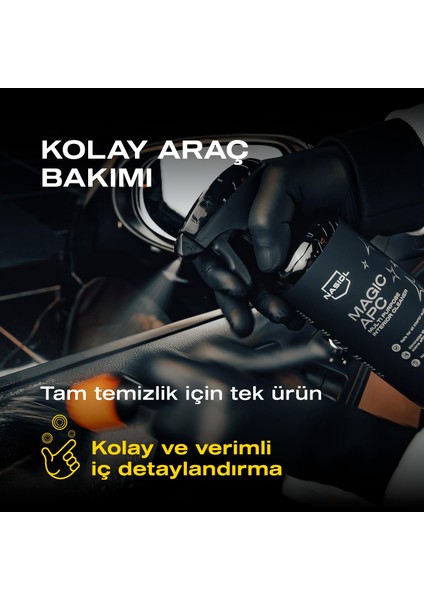 Magic Apc Araç içi Çok Amaçlı Sprey Temizleyici-500ml-Koltuk,Döşeme,Plastik Kolay Temizleyici modelleri