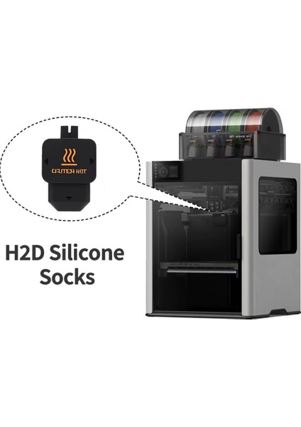 Bambu Lab H2D Silikon Çorap-Siyah fiyatları