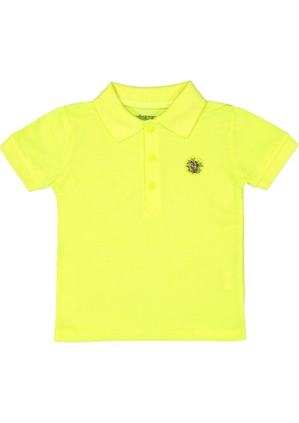 Erkek Çocuk Polo Yakalı Kısa Kollu Tişört - Çocuk Giyim