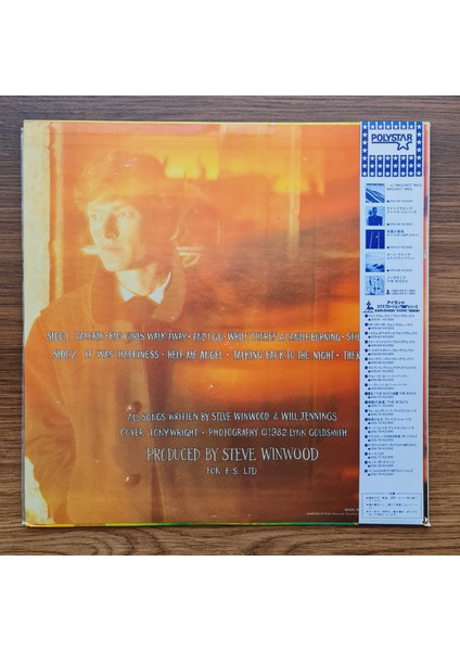 Steve Winwood – Talking Back To The Night fiyatları