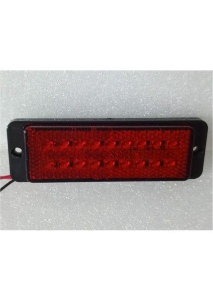 FREN (ÇAKAR) LAMBASI & MOTORCYCLE / CAR PARK (DÜZ YANAR) LAMBA 12V & 24V KIRMIZI 10CMx3CM indirimleri